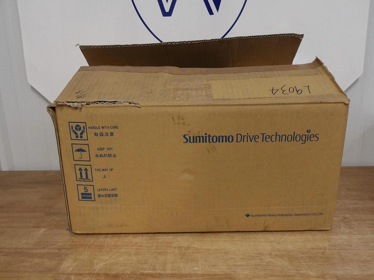 SUMITOMO GNHM01-5075-N-51 GEAR DRIVE, RATIO 51:1, 1/8 HP, #3171102G NIB