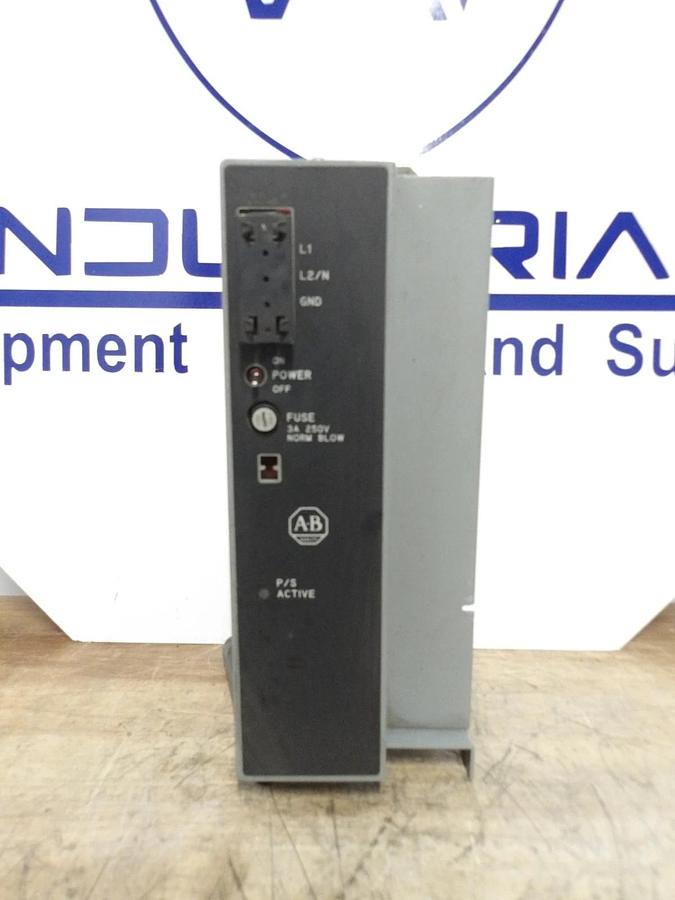 Used ALLEN BRADLEY 1771-P7/8 POWER SUPPLY, 120-220 V, #91911230G PARTS ONLY
