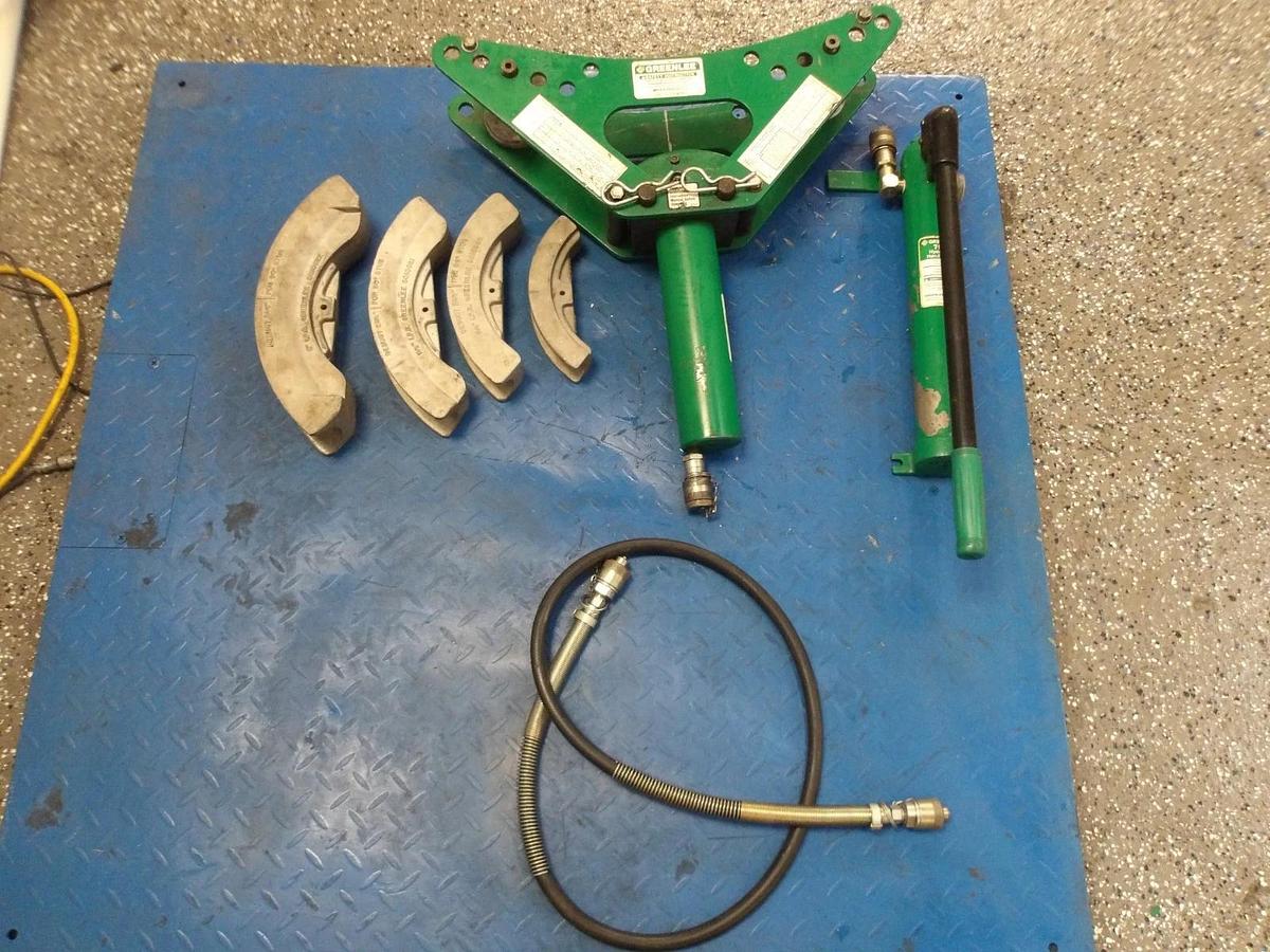 Used GREENLEE 880 LIGHT WEIGHT HYDRAULIC BENDER, #3101236G USED