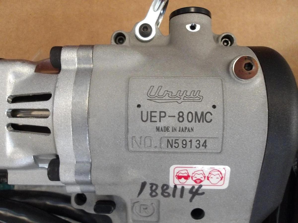 Used URYU NUTRUNNER & CONTROLLER UEP-80MC 1/2" DRIVE, #6101036G NEW