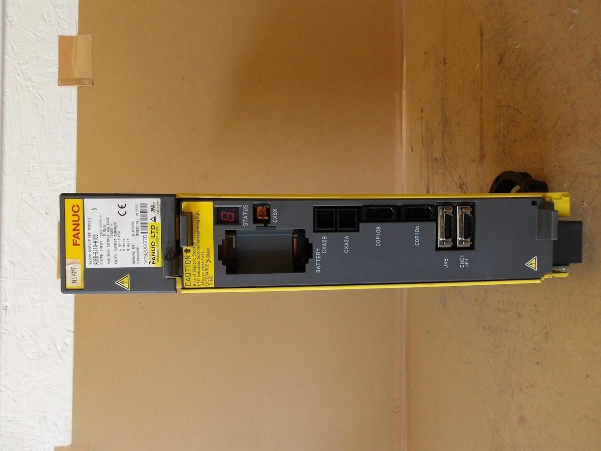 Used FANUC A06B-6114-H105 SERVO AMPLIFIER MODULE, #6251050G USED