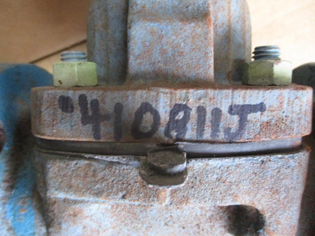Used DOW 1-1/2" LINED STEEL DIAPHRAGM VALVE, #410811J NEW