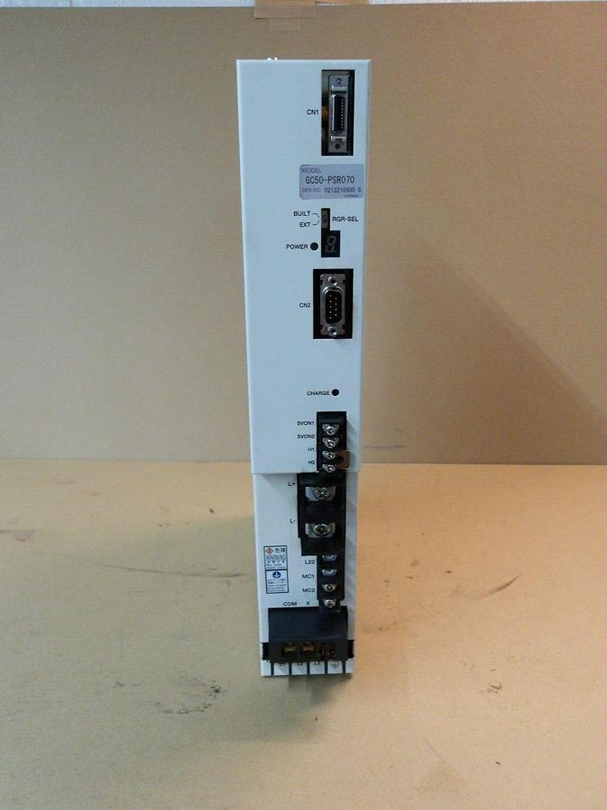 Used SANYO DENKI GC50UU150 SERVO CONTROLLER, #44315G PARTS ONLY