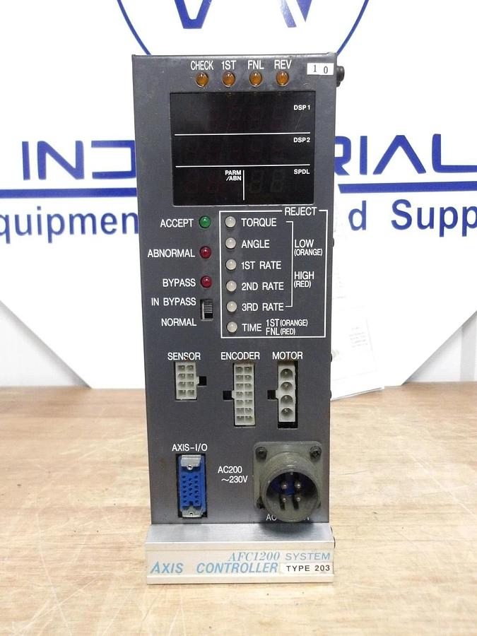Used FEC AFC1200 AXIS CONTROLLER, AXIS 203A, #310848G REMANUFACTURED