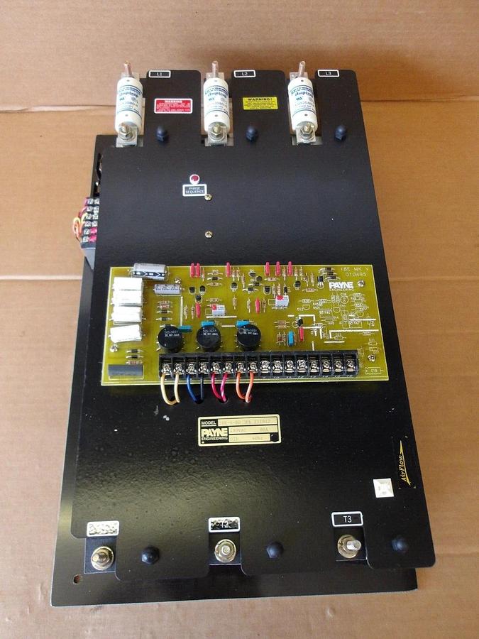 Used PAYNE ENGINEERING 18E-4-80 SOLID STATE POWER CONTROL 80 AMP, #1071027G NEW