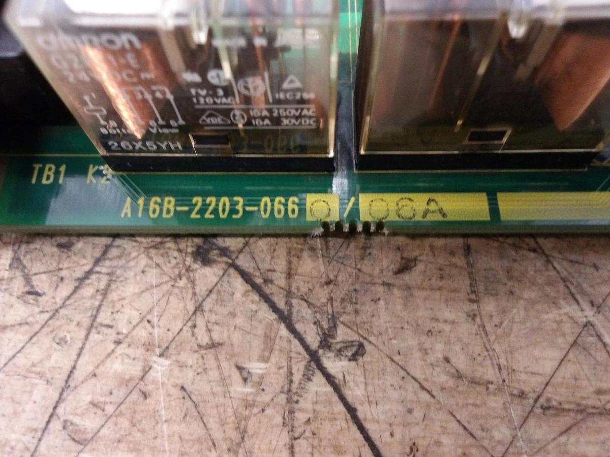 Used FANUC A16B-2203-0660/06A SERVO AMP POWER CIRCUIT BOARD, #115956G USED