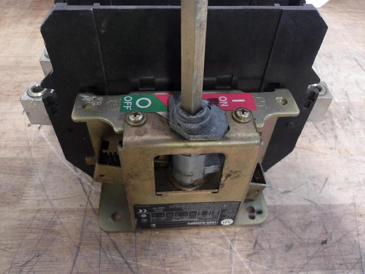Used ALLEN BRADLEY 194R-NJ200P3 DISCONNECT SWITCH, 200-240-480-600 V, #918246G USED