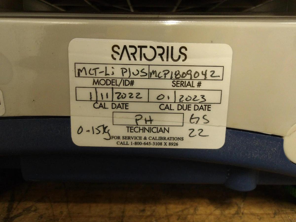 Used TREE COUNTING SCALE MCT-Li PLUS SERIES, 12 V, 0-33 LBS, #8121021G USED