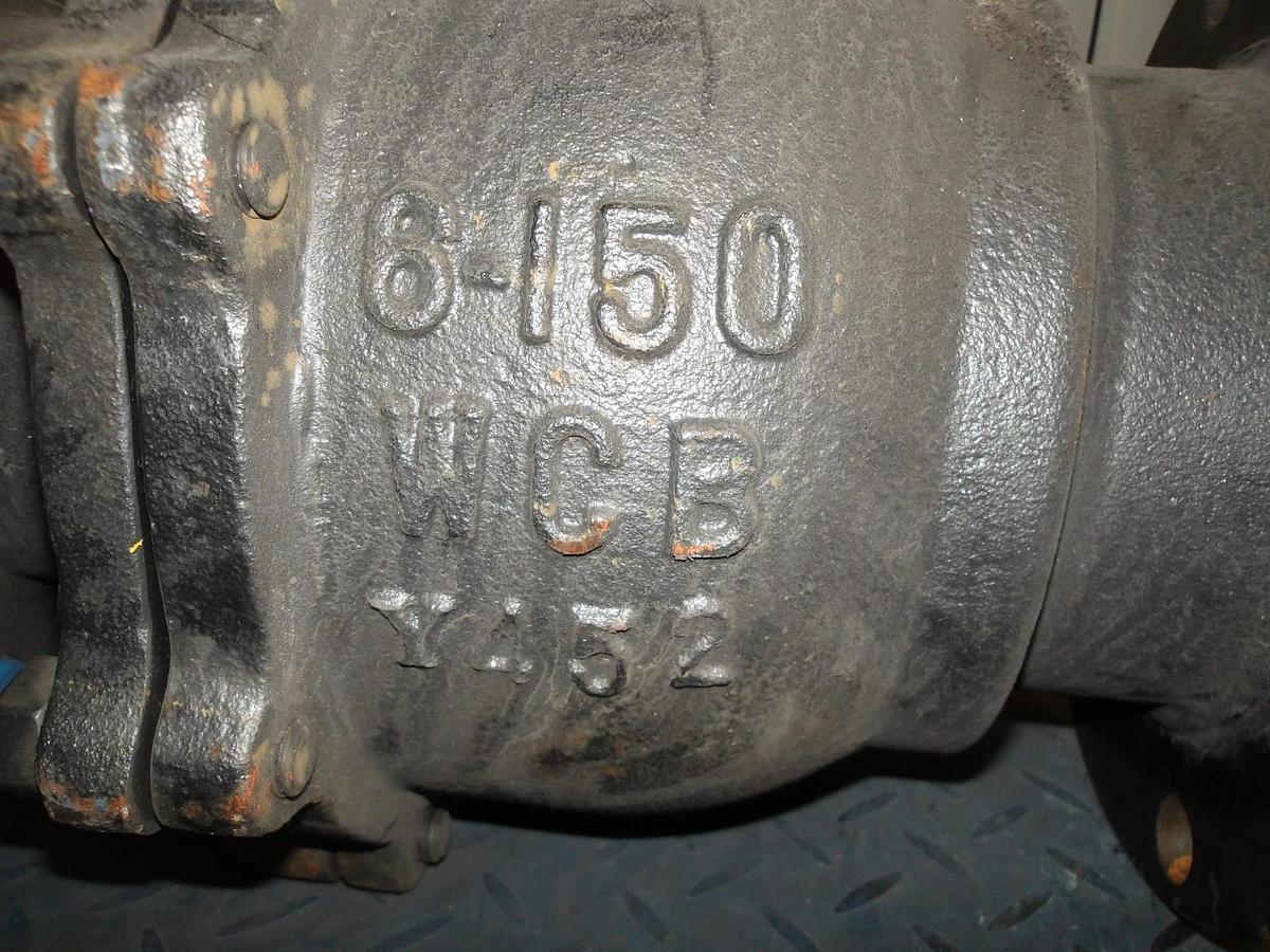 Used FLOW-TEK 6" STEEL WCB BALL VALVE, #81231G NEW