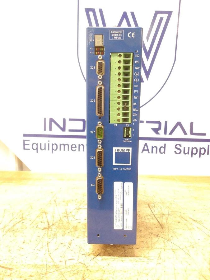 Used TRUMPF BUM0DS MOTOR SPEED CONTROL, #4281030G USED