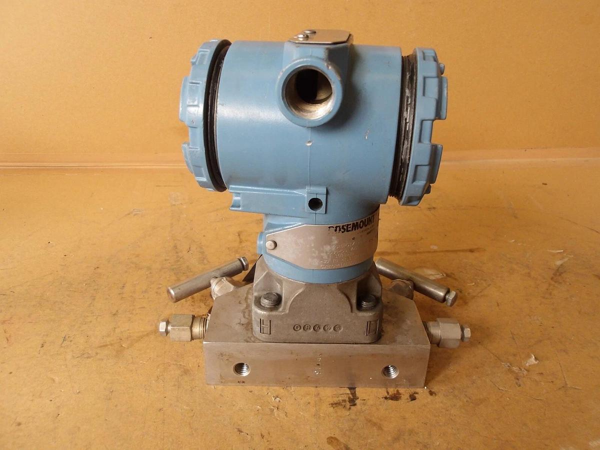 Used ROSEMOUNT 3051 PRESSURE TRANSMITTER, #626210G USED
