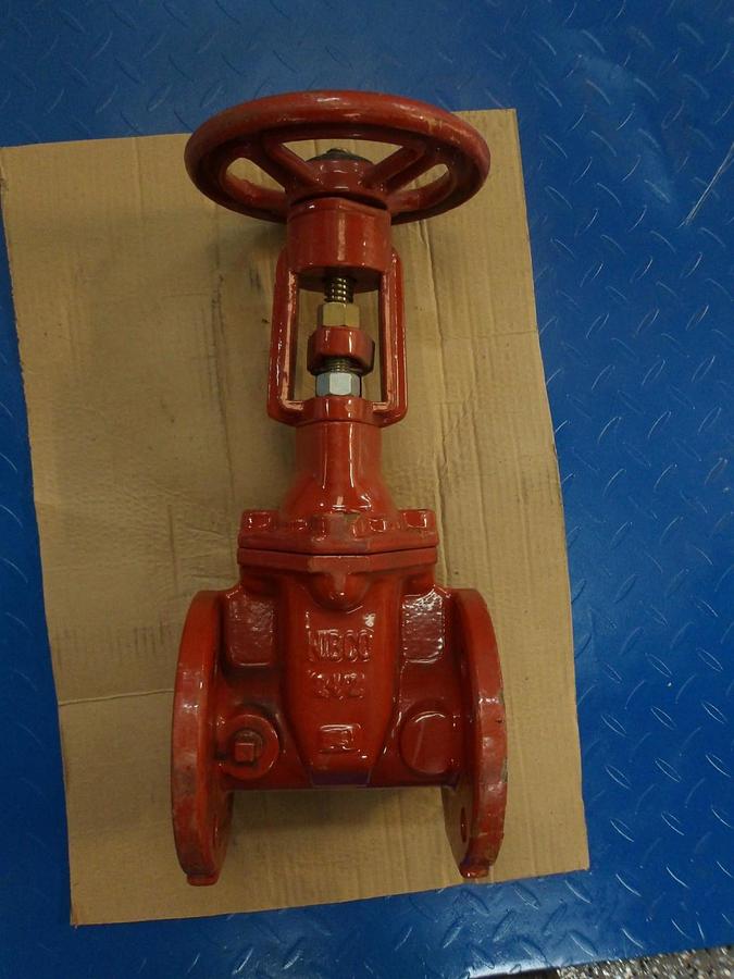 Used NIBCO 2-1/2" C/I SEWER VALVE 607RW, #1125910G NEW
