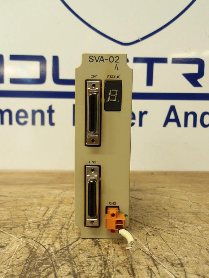 Used YASKAWA SVA-02 SERVO CONTROL MODULE JEPMC-MC220A-2AXIS, #1229914G USED
