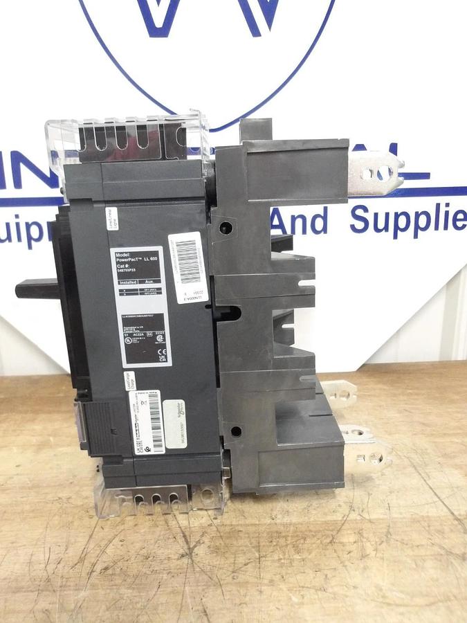 SCHNEIDER SQUARE D POWERPACT LL600 BREAKER, 600 A, #813920G NIB
