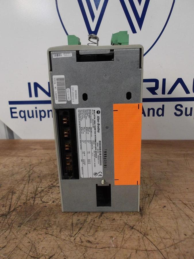 Used ALLEN BRADLEY KINETIX 6000 SERVO DRIVE & POWER SUPPLY 2094-BC02, #2261246G REMAN