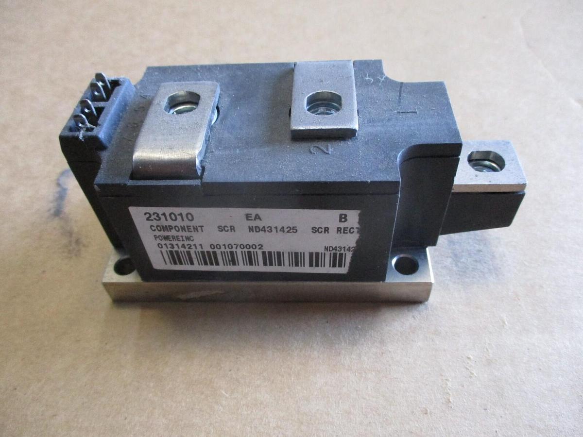Used POWEREX ND431425 POWER MODULE, 1400 V, 250 A, #415829J NEW