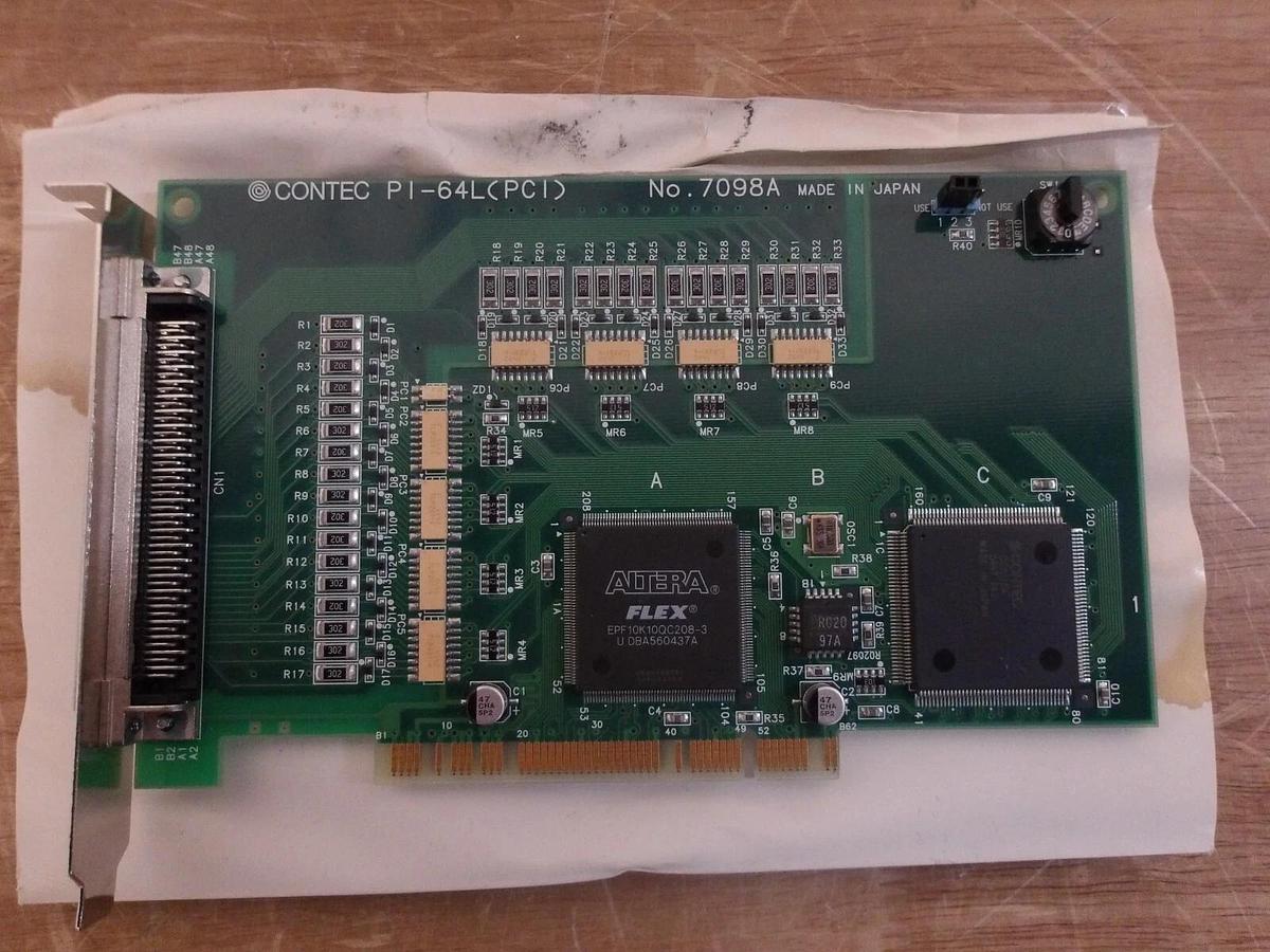 Used CONTECT P1-64LC(PCI)/7098A EXPANSION CIRCUIT BOARD, #2141150G NEW