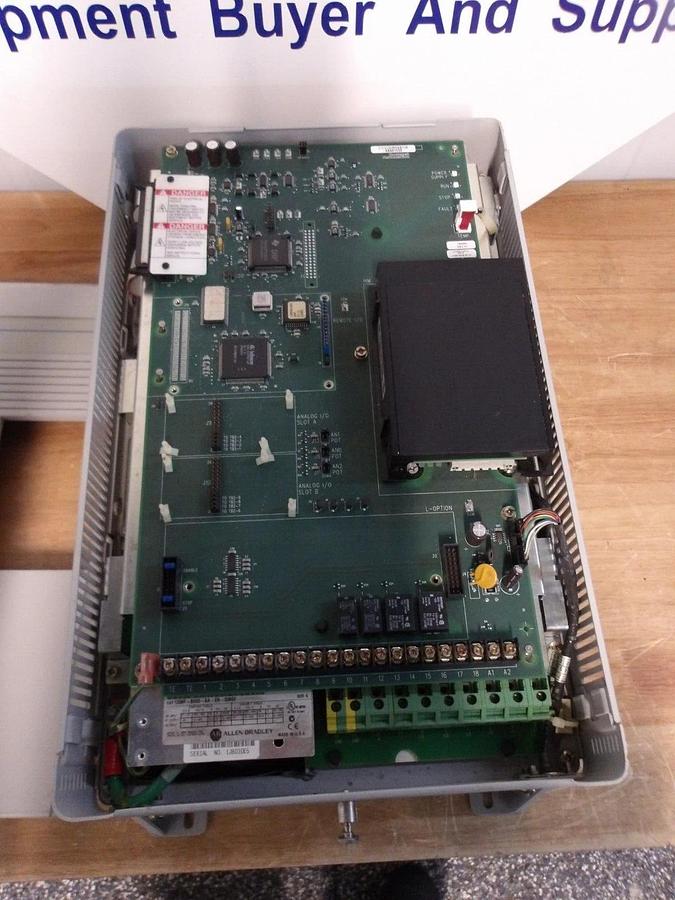 Used ALLEN BRADLEY 1336 PLUS MOTOR CONTROLLER, 21-26 KVA, #2201030G NEW