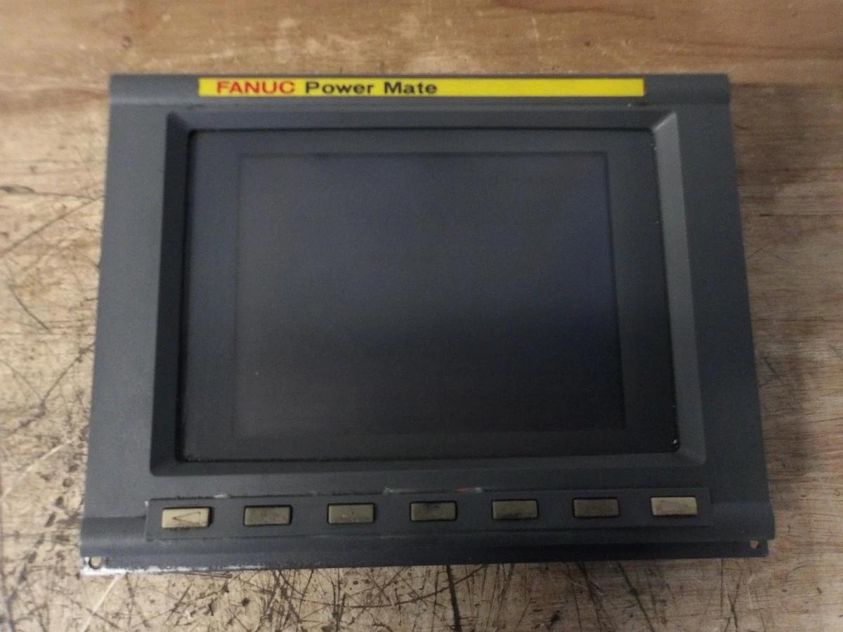 Used FANUC POWERMATE A02B-0166-C251 MACHINE CONTROL UNIT, #128218G PARTS ONLY
