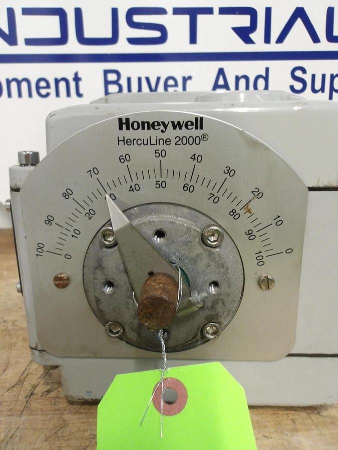 Used HONEYWELL HERCULINE 2000 ACTUATOR, #7291050G PARTS ONLY