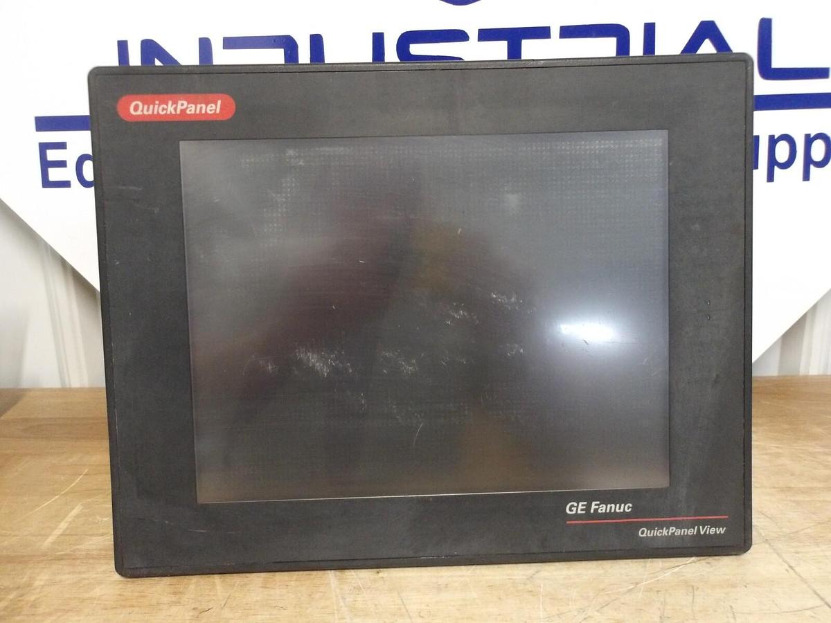 Used GE FANUC IC754VSF 12CTD-CB QUICK PANELVIEW ES1222R, #421239G PARTS ONLY