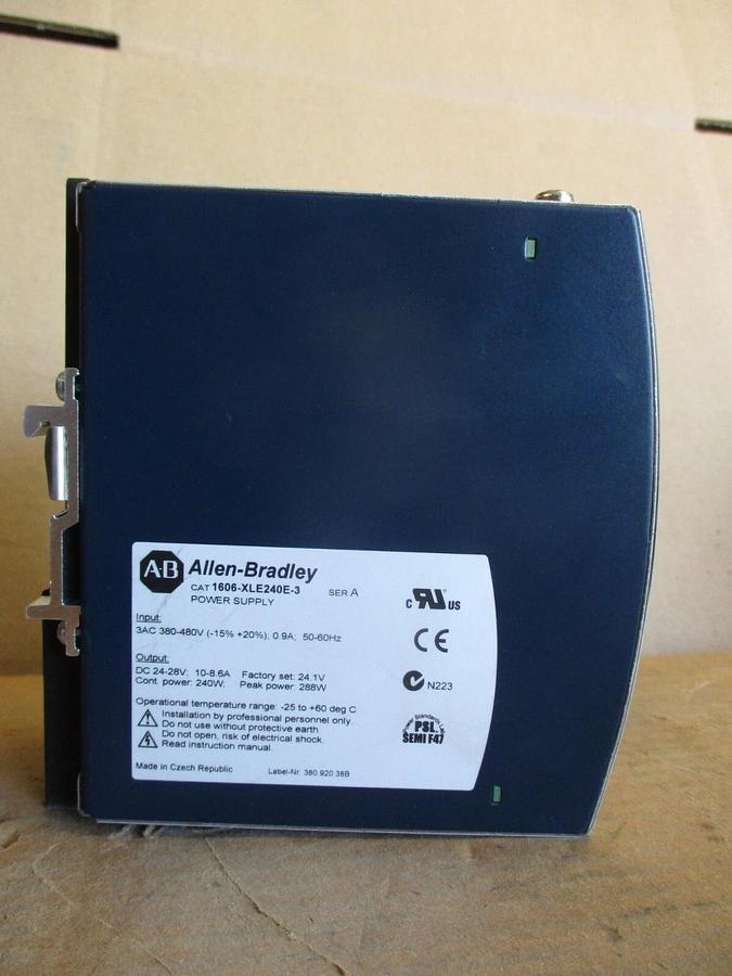 Used ALLEN-BRADLEY 1606-X POWER SUPPLY, #613300J USED