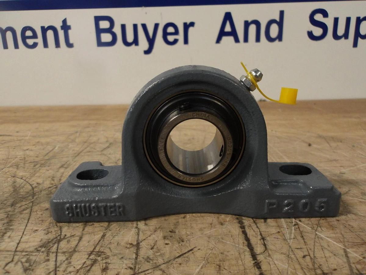 SHUSTER UCP205-16 PILLOW BLOCK BEARING 1" BORE, #7271006G NIB