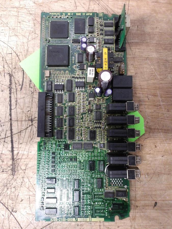Used FANUC A02B-2100-0800/08D CIRCUIT BOARD, #181013G PARTS ONLY