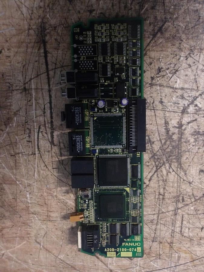 Used FANUC A20B-2100-0740-09B SERVO DRIVE CONTROL BOARD, #1223845G USED