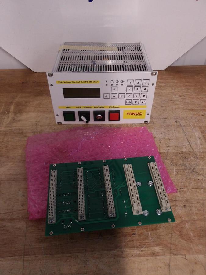 Used FANUC FB200-HVU HIGH VOLTAGE CONTROL UNIT, #610855G NEW