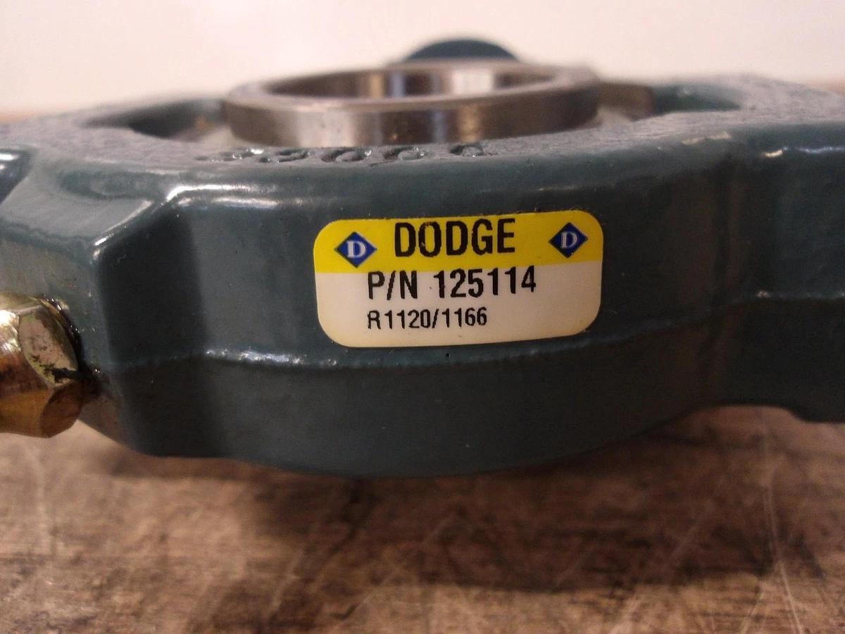 Used DODGE 125114 WIDE-SLOT BEARING 1-7/16" BORE, #812153G NEW