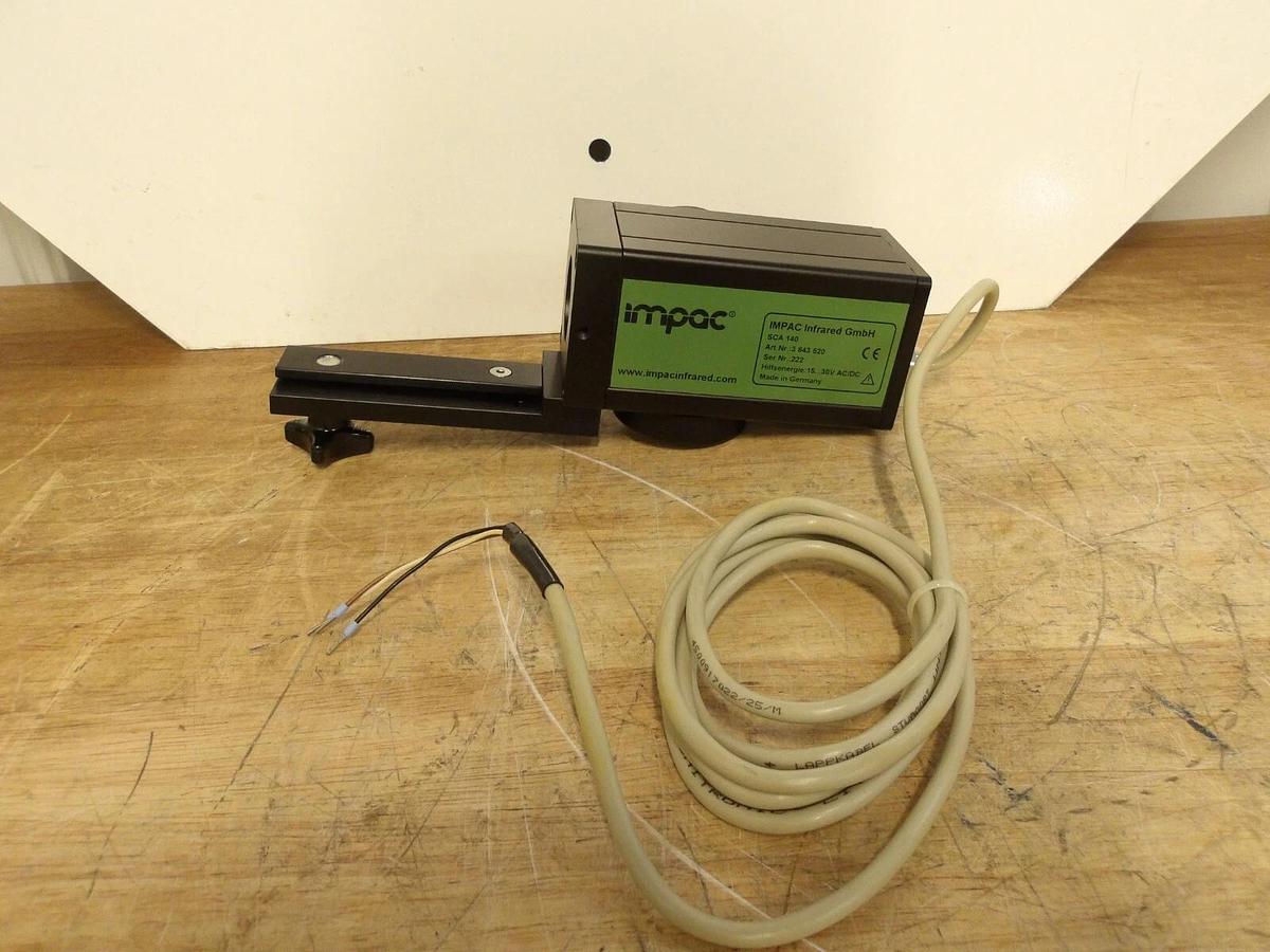 Used IMPAC PYROMETER SCA140 INFRARED UNIT, #5151025G NEW