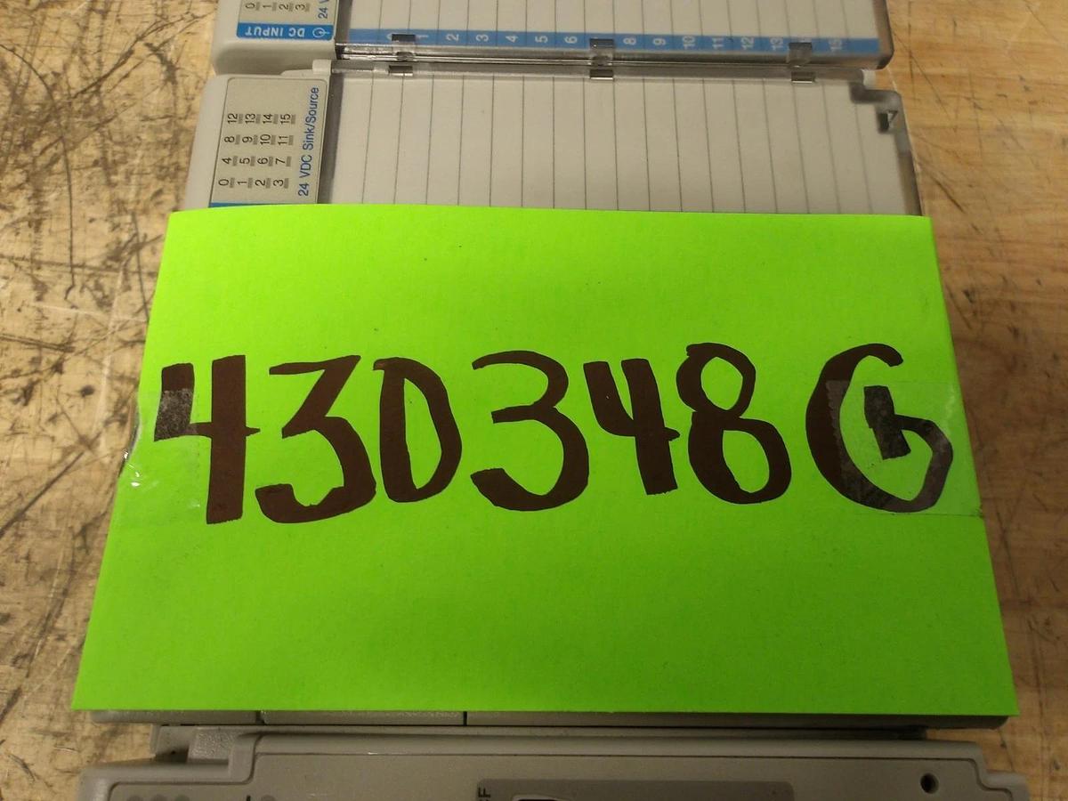Used ALLEN BRADLEY COMPACT LOGIX L31 RACK & CARDS, #430348G USED