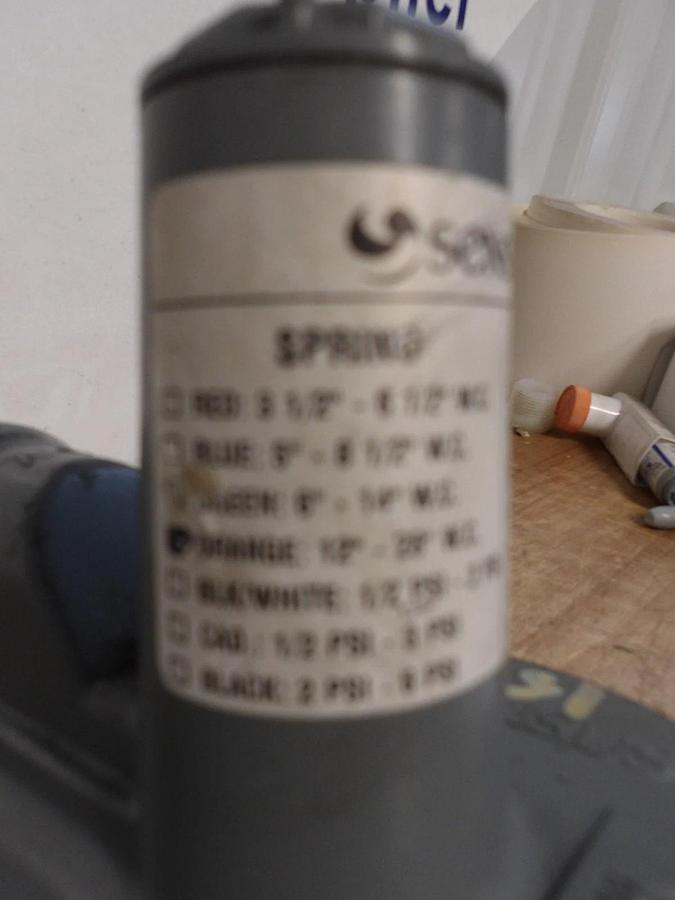 Used SENSUS 1" PRESSURE REGULATOR, SERIES 143-08, #811148G NEW