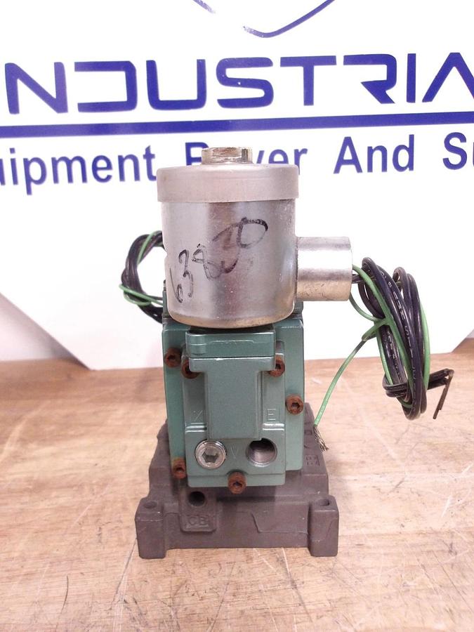 Used NUMATICS 34DXP4410 AIR SOLENOID VALVE, 120 V, #62908G NEW