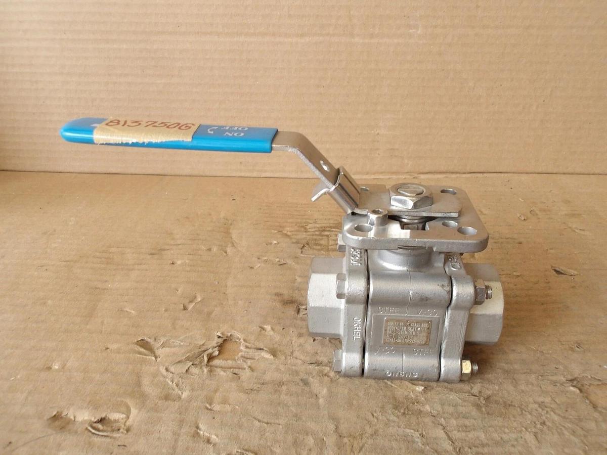 Used AT 800 S/S SPLIT BALL VALVE, #813750G NEW