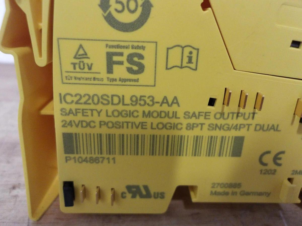 GE 1C220SDL953-AA SAFE LOGIC MODULE, #4211013G NIB