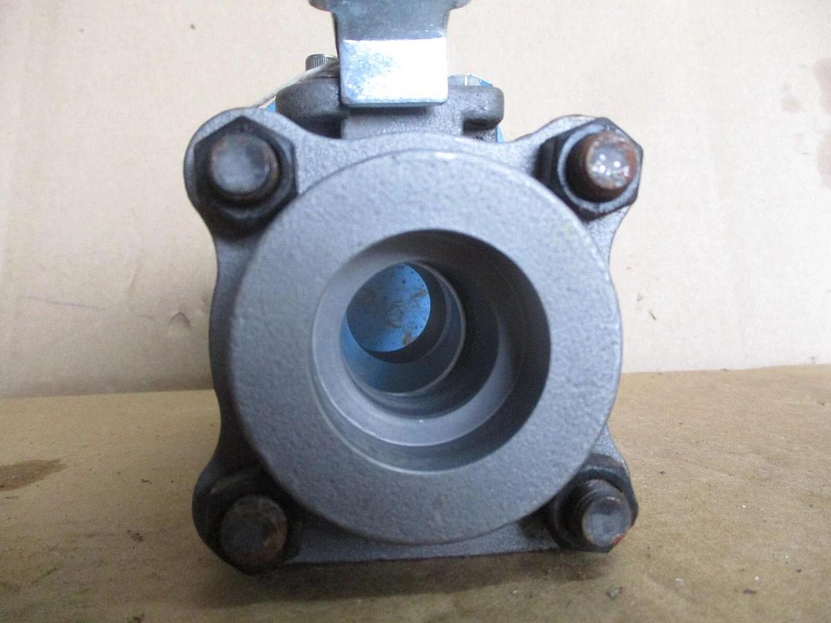 Used JAMESBURY 1" STEEL BUTT-WELD BALL VALVE, #68850J NEW