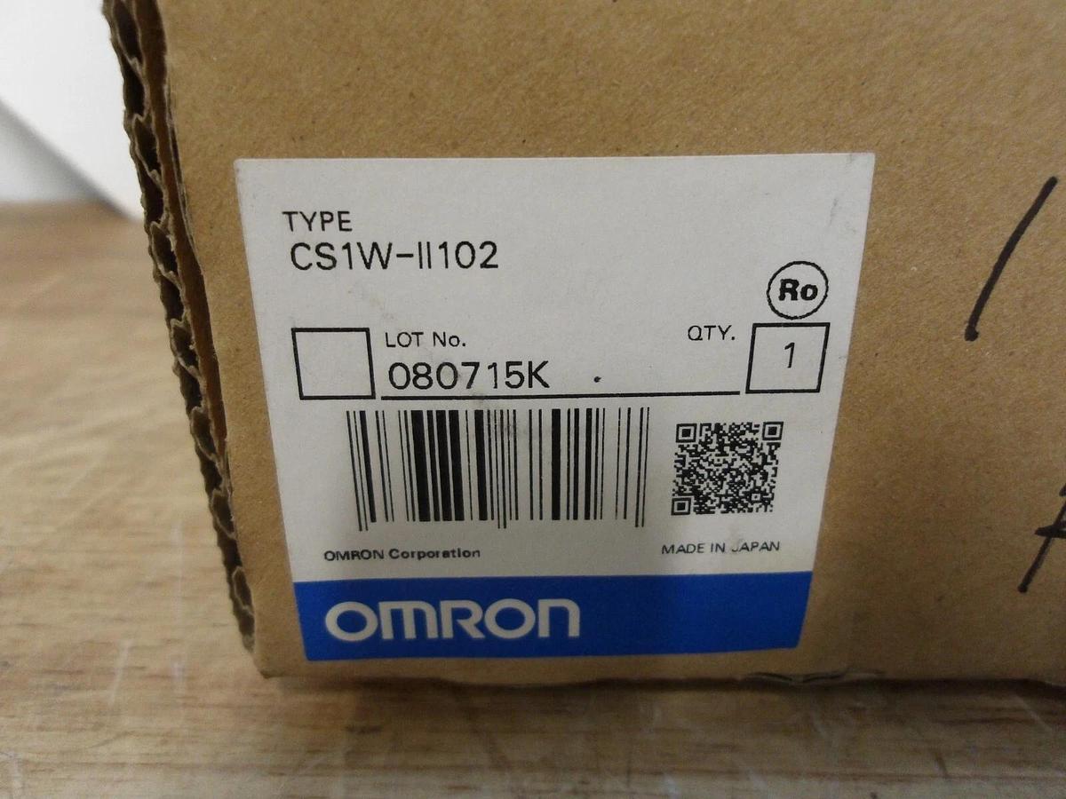 OMRON CS1W-11 102 INTERFACE MODULE, #320855G NIB
