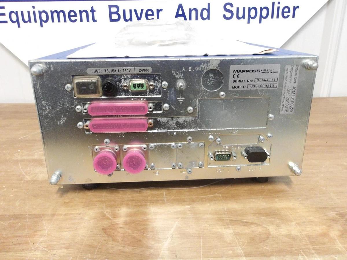 Used MARPOSS P5 INTERFACE AMPLIFIER CONTROLLER 8821600110, #2181110G NEW