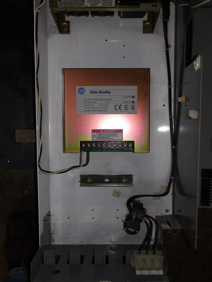 Used ALLEN BRADLEY 1336F CENTERLINE BUCKET W/ 5 HP DRIVE, #1029830G USED