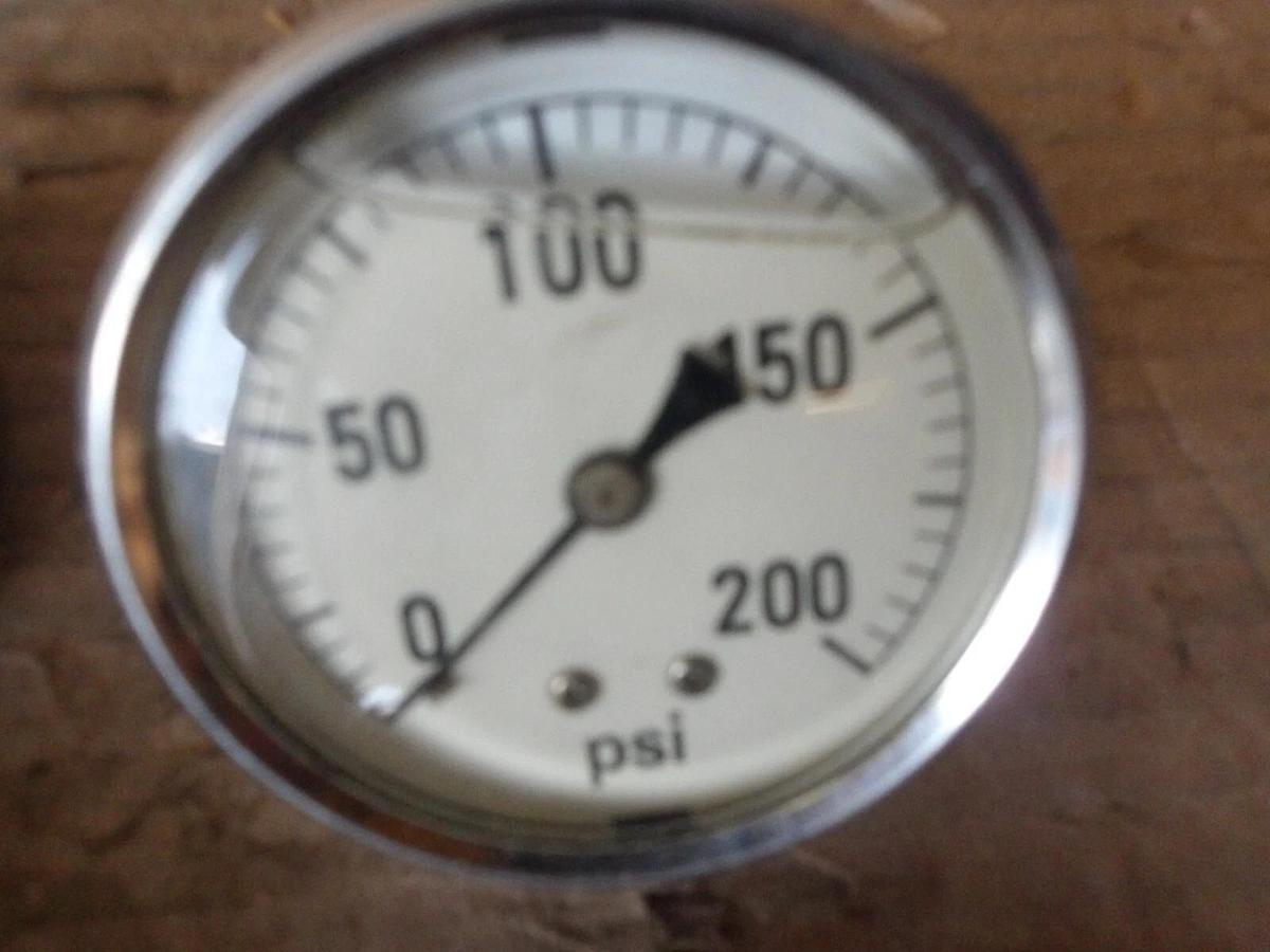 Used SOLIMETA PRESSURE GAUGE (LOT OF 4) #85104G NEW