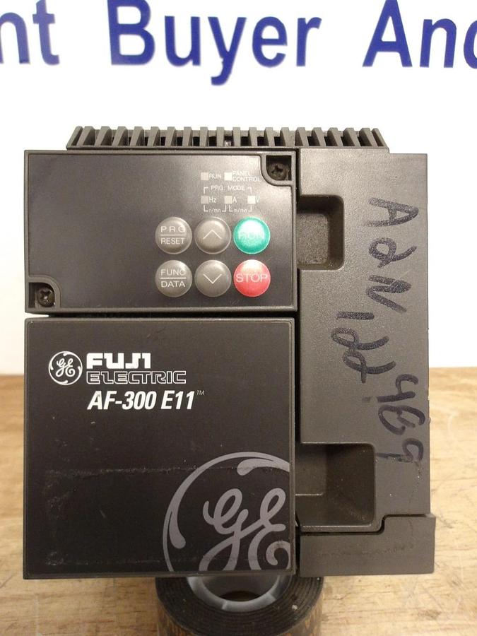 Used GE - FUJI AF-300E11 DRIVE 6KE1143F50X1A1, 0.50 HP, #422208G USED