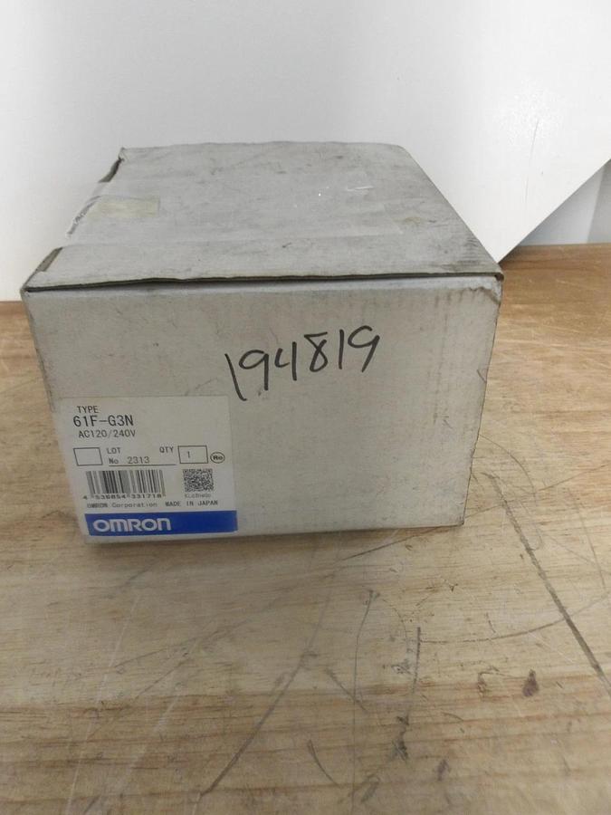 OMRON 61F-G3N FLOAT-LESS LEVEL SWITCH, #424936G NIB