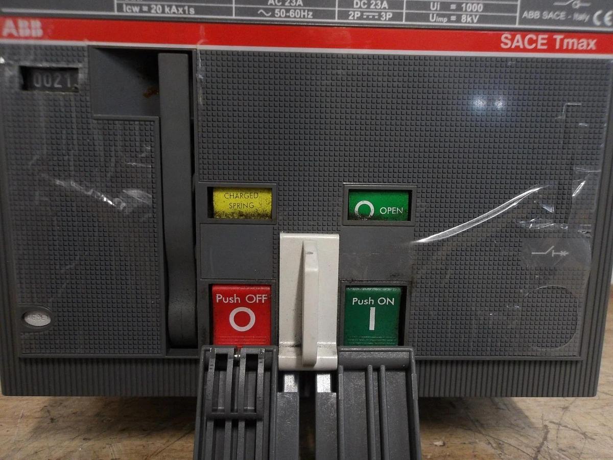 Used ABB SACE TMAX T7D - 1600 CIRCUIT BREAKER, #911100G USED
