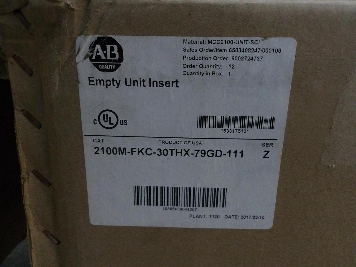 Used ALLEN BRADLEY 1336F CENTERLINE BUCKET W/ 3 HP DRIVE, #1029942G USED