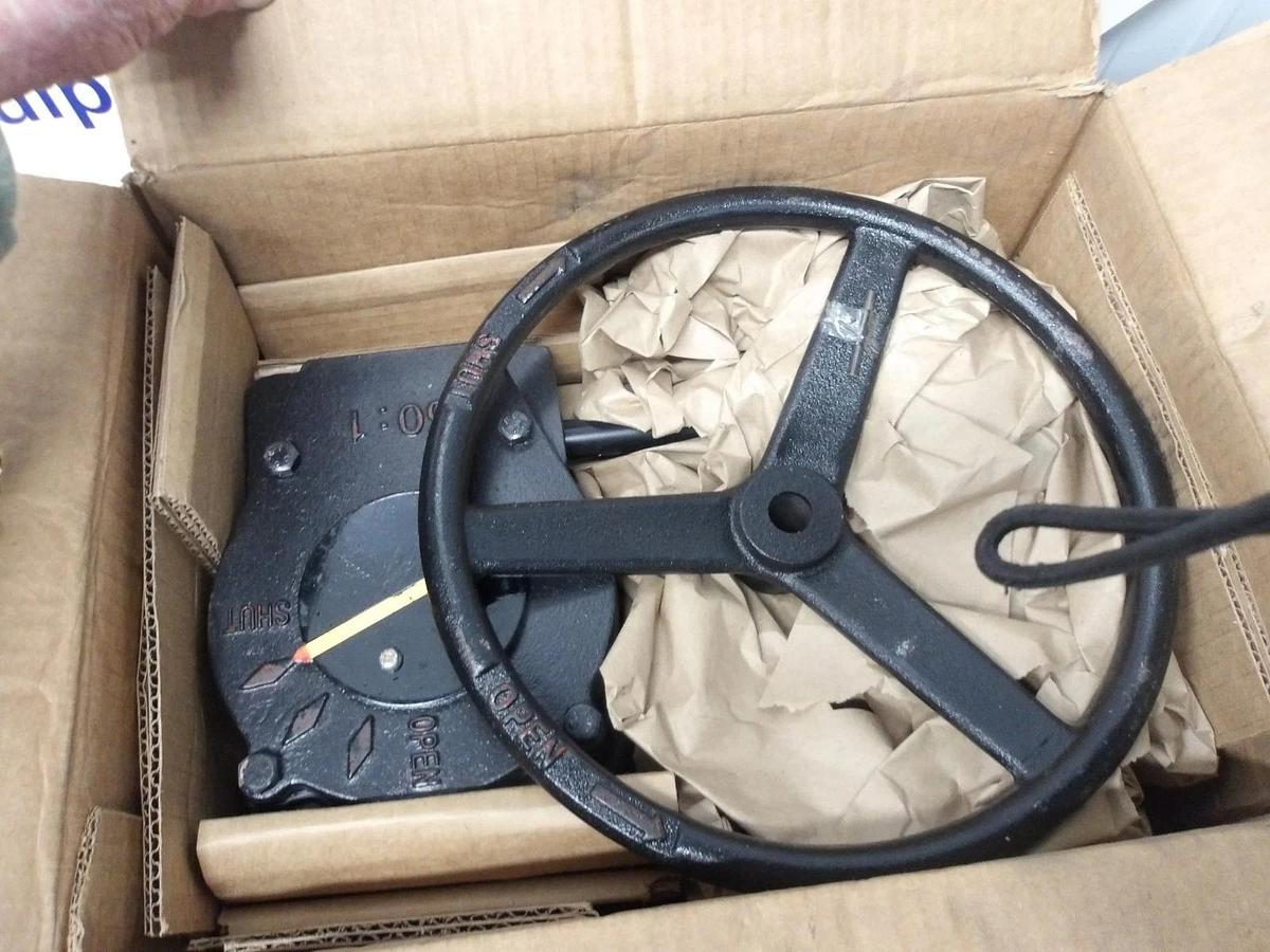MILWAUKEE K8115-48N-16 VALVE GEAR OPERATOR & HAND WHEEL, #2111208G NIB