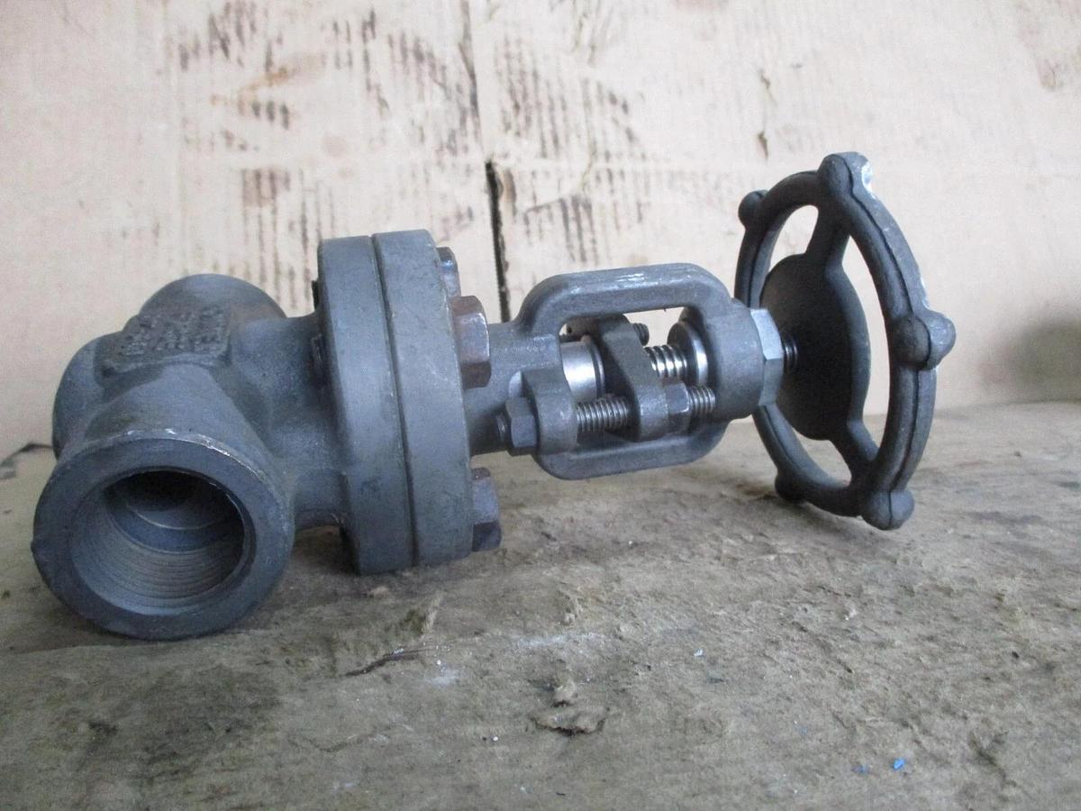 Used BONNEY FORGE 1" IRON GATE VALVE (THREADED) #78140J NEW