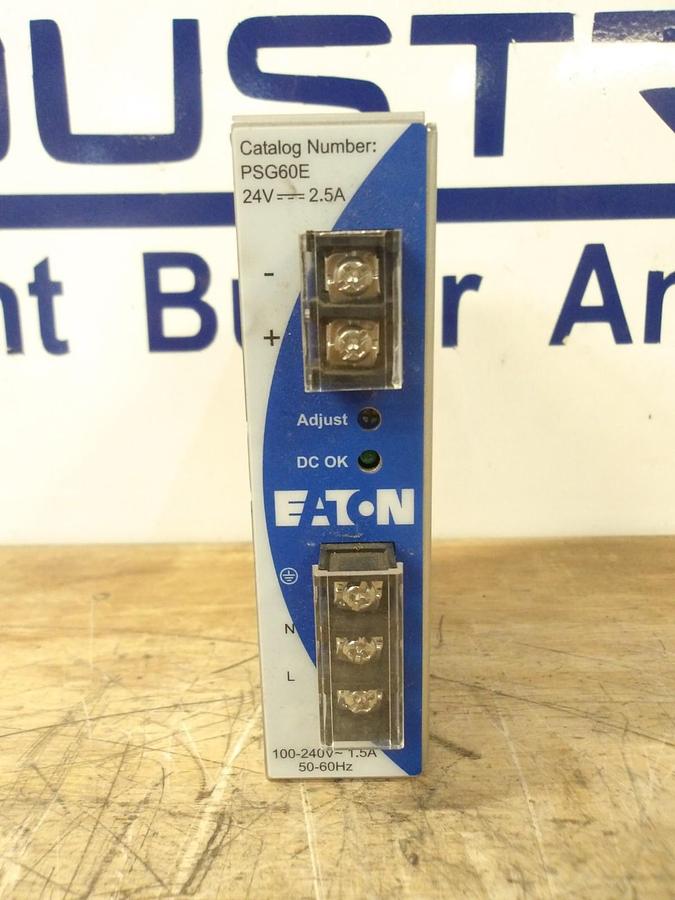 Used EATON PSG60E POWER SUPPLY, 24 V, #629 USED