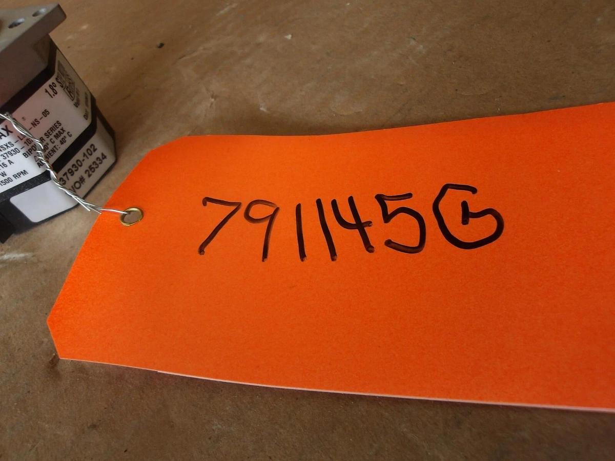Used DANAHER POWERMAX II STEPPING MOTOR 1.8, #791145G NEW